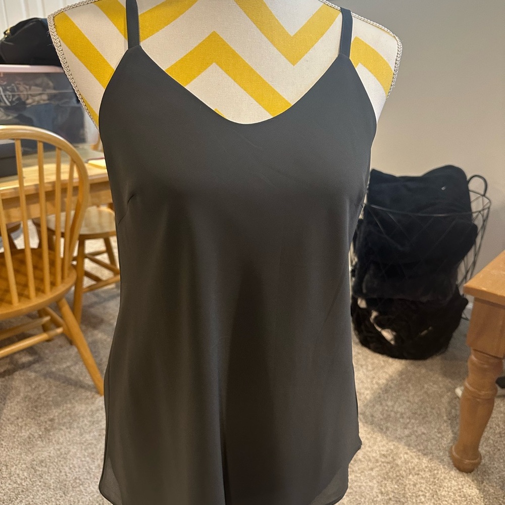 Two Layer Tank With Multicolored Shawl/Wrap - image 7